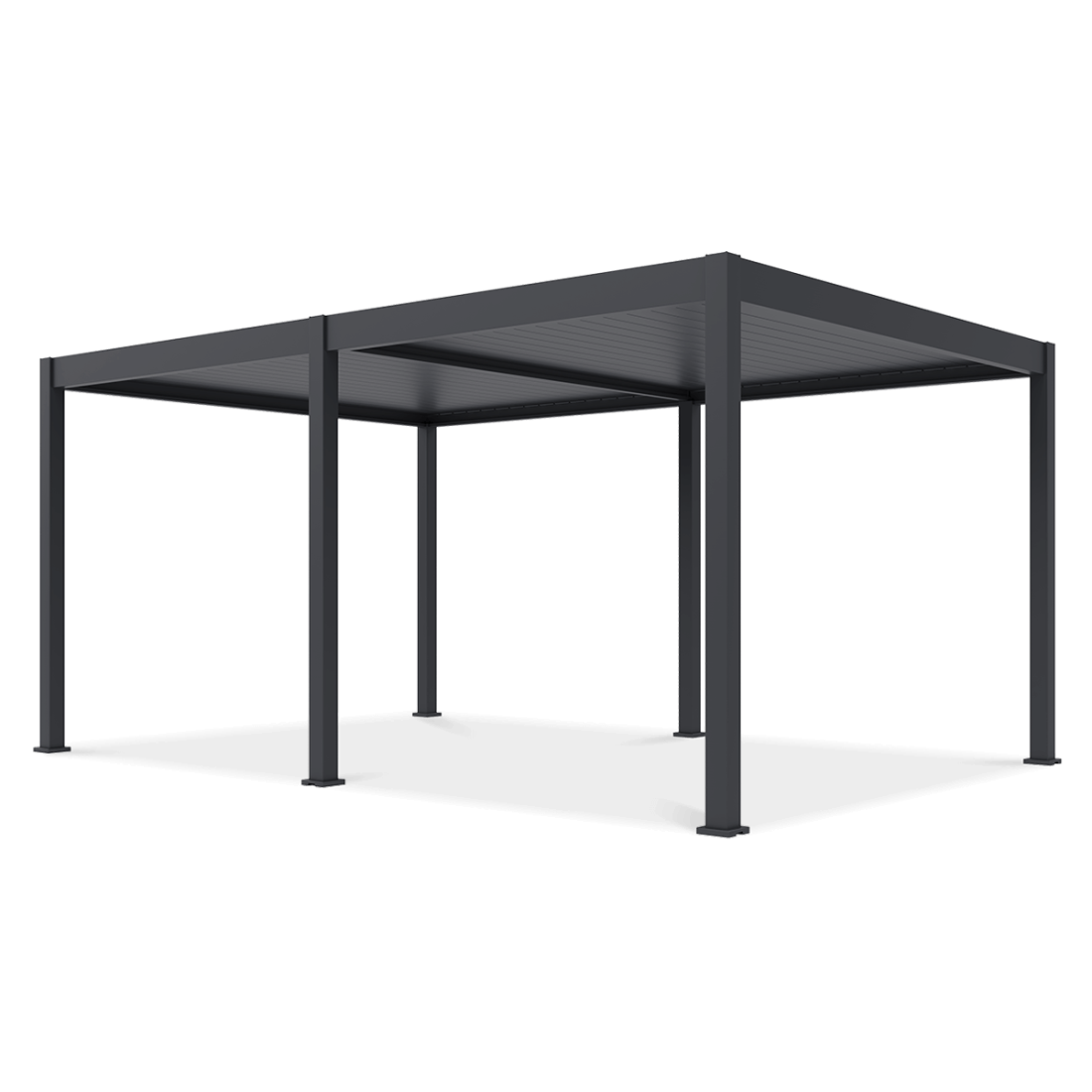 Pergola ogrodowa DELUXE Automatic + LED 3,6x5,3 Anthracite - Gutroof